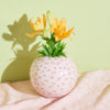 llittle sunny bite living(リトルサニーバイトリビング)Fower print vase / PINK