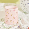 Flower print cup / PINK