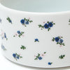 Flower print bowl / WHITE