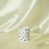 Flower print cup / WHITE